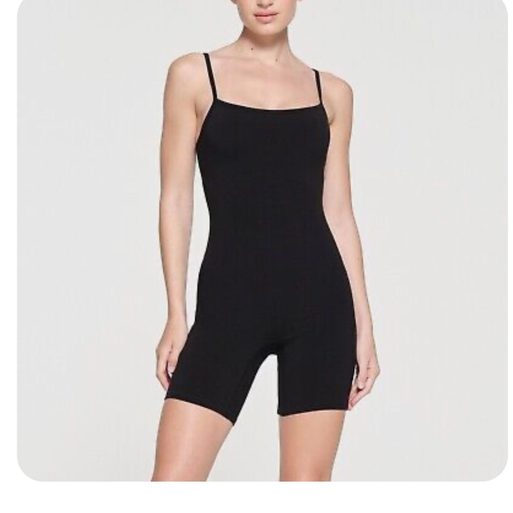 SKIMS outdoor cami onesie onyx size small